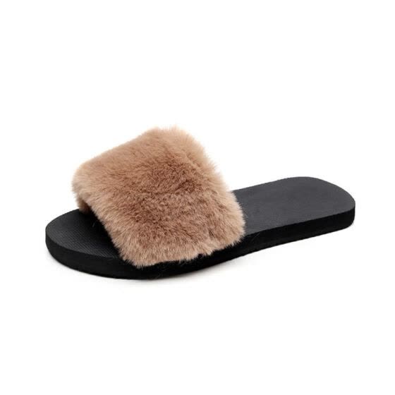 plush slippers for women