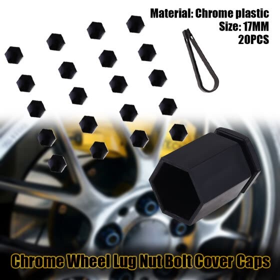 chrome wheel lugs