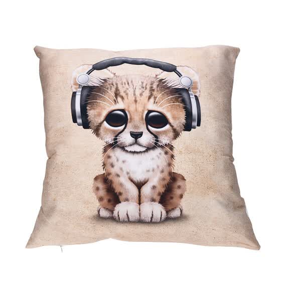 Shop Print Pillow Cases Polyester Sofa Car Cushion Cover Home