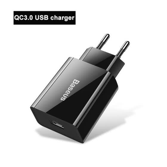 Shop Baseus 18w Qc 3 0 Fast Usb Charger For Iphone 11 Mini Usb Support Fast Charger Quick Charge 3 0 For Huawei Samsung Xiaomi Online From Best Chargers Docks On Jd Com Global