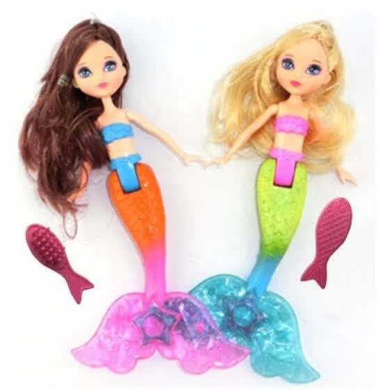 swimming mermaid doll pool toy