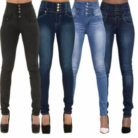tight stretchy jeans