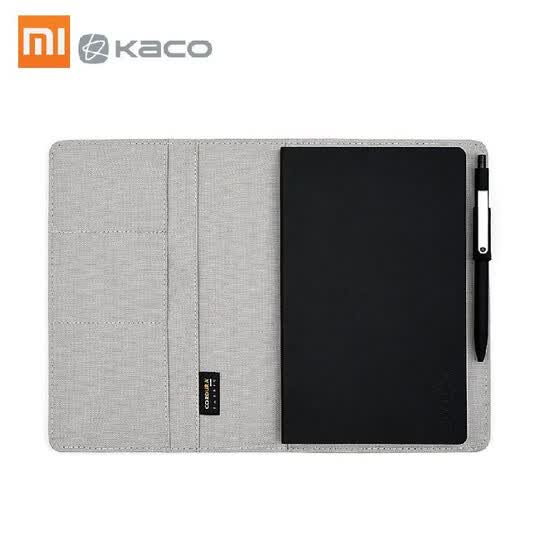  Xiaomi Mijia Kaco Noble Paper NoteBook PU Leather Card Slot Wallet Book Diary Pad with a Sign Pen Gift for Business Office Travel.        