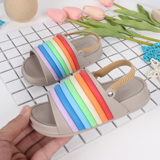 toddler boy rainbow sandals