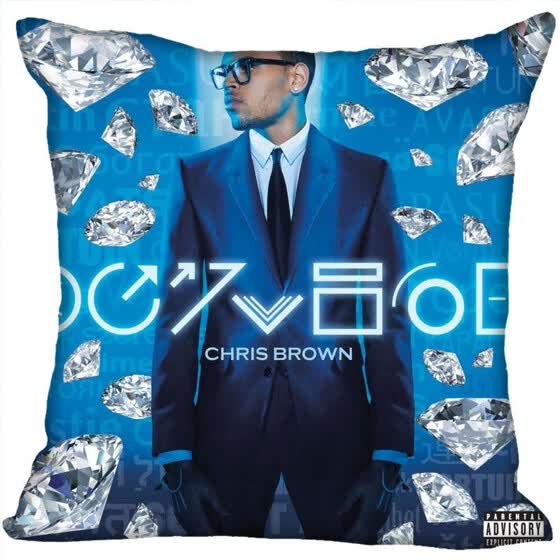 Shop Chris Brown Pillow Cover Bedroom Home Office Decorative