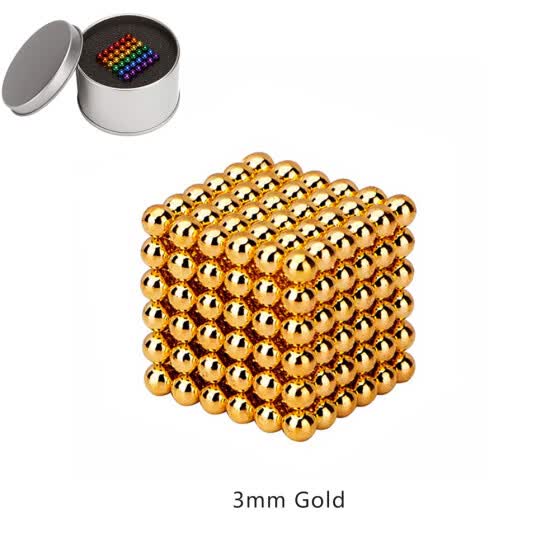 magnetic building beads