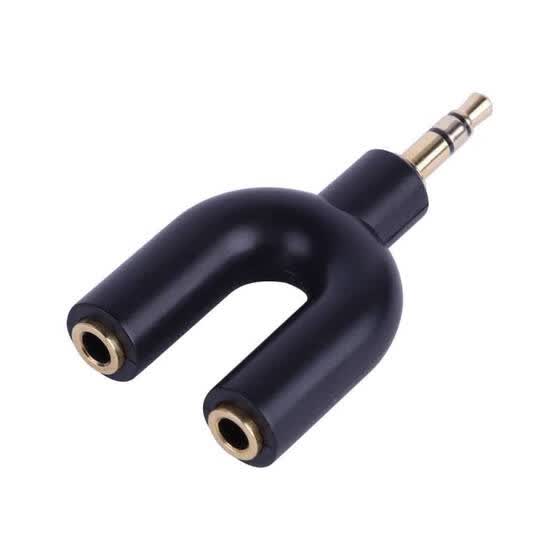 double jack headphone with mic