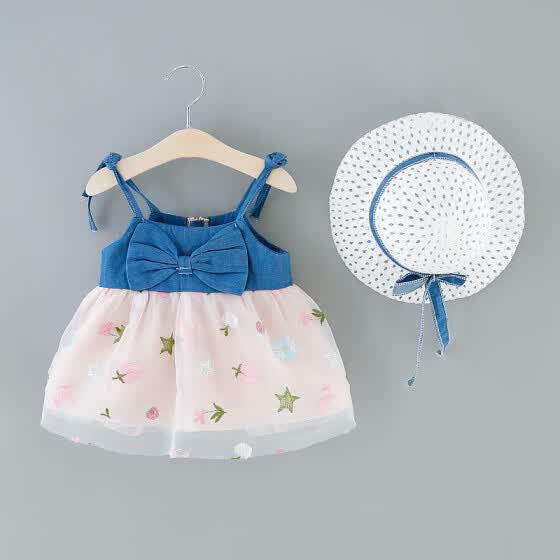 baby dress with hat