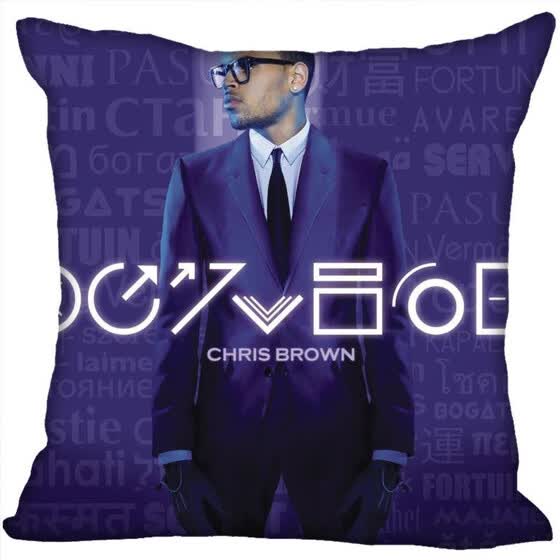 Shop Chris Brown Pillow Cover Bedroom Home Office Decorative