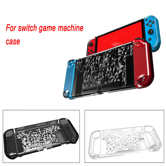 Shop 2pc Split Crystal Box For Switch Ns One Piece Tpu Protective Case Black White Online From Best Game Controllers Steering Wheels On Jd Com Global Site Joybuy Com