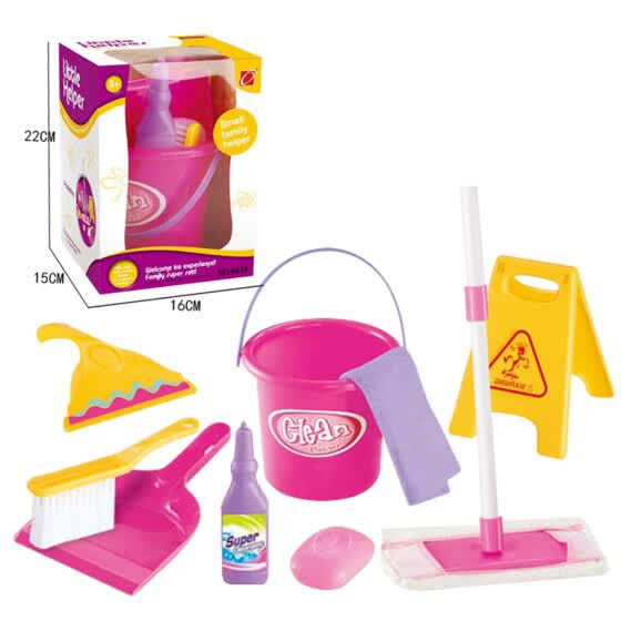 toy mop and bucket