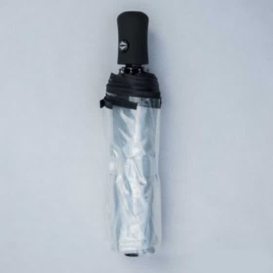 compact transparent umbrella