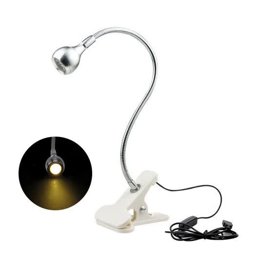computer clip on light