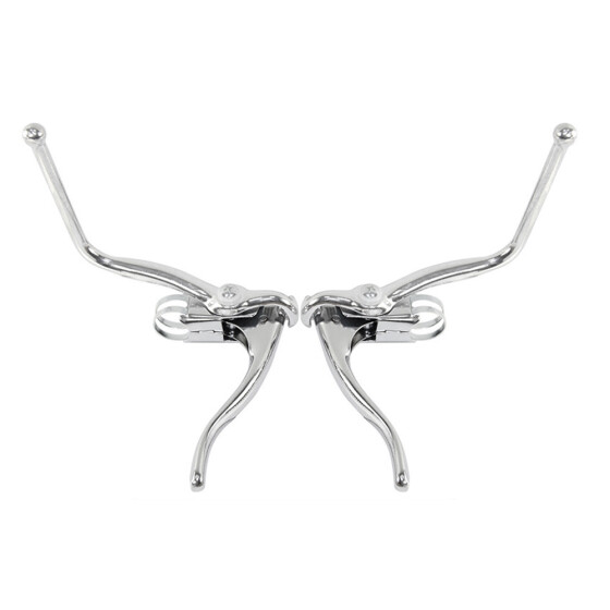 2pcs Bike Brake Levers Handle Bar Cycling Road Mountain Children Bicycle Steel