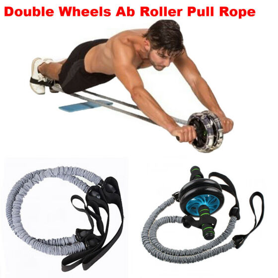 Ab Roller Wheel Pull Rope 