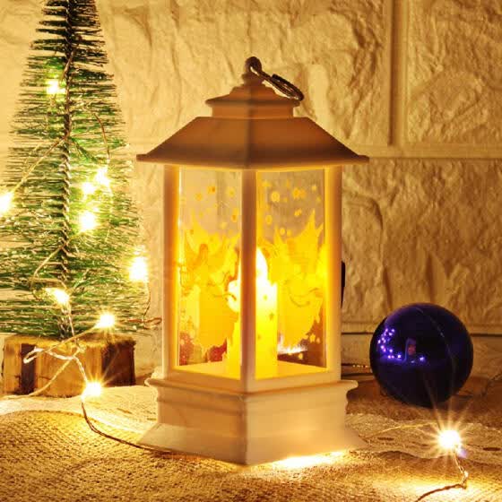 Shop Led Night Light Desk Lamp Angel Design Portable Battery Powered Operated Warm White For Christnas Xmas Home Party Theme Restaurant Online From Best On Jd Com Global Site Joybuy Com