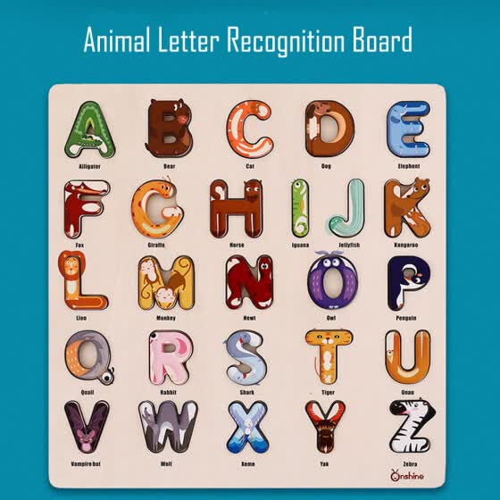 alphabet puzzle board