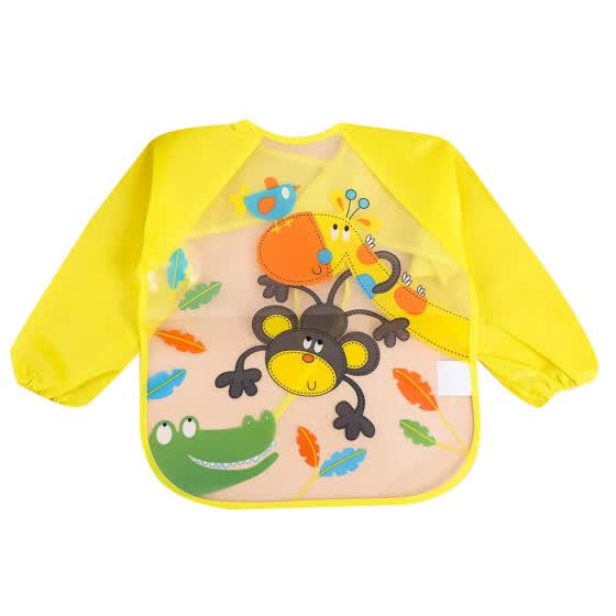 long sleeve plastic bib