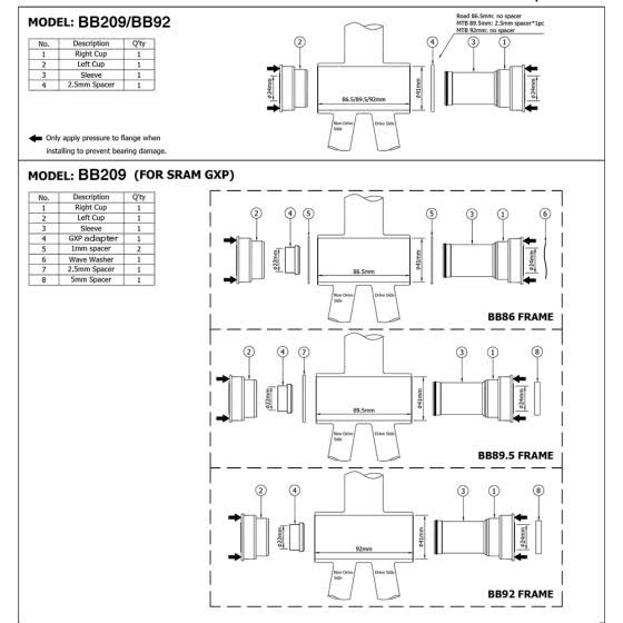 ztto bottom bracket