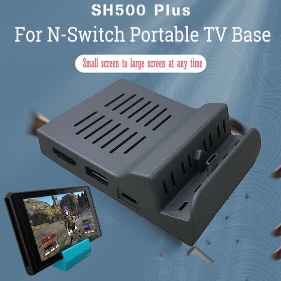 Shop Sh500 Plus For N Switch Lite Portable Tv Charger Dock Type C To Hdmi Adapter Online From Best Game Controllers Steering Wheels On Jd Com Global Site Joybuy Com