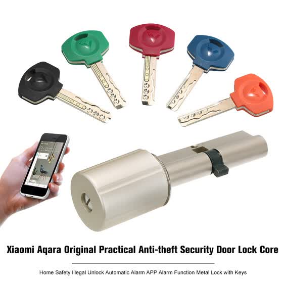 Shop Xiaomi Aqara Original Practical Anti Theft Security Door Lock