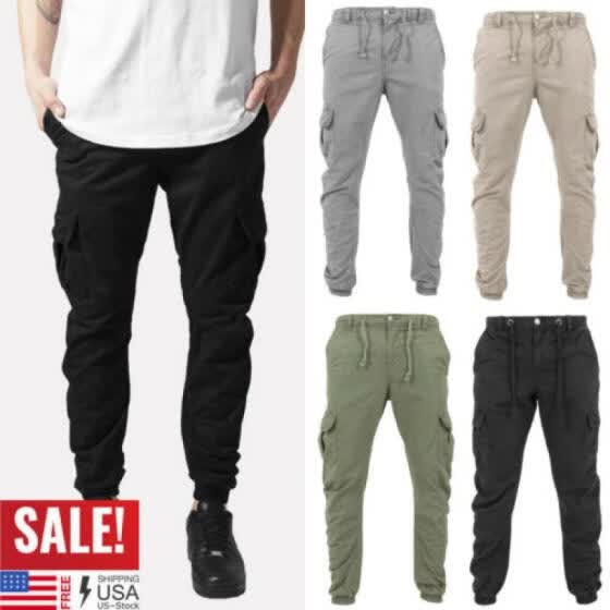 slim fit sports trousers