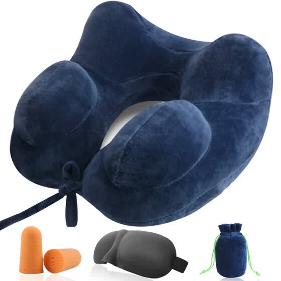 Shop Chic Inflatable U Shaped Pillow Neck Pillow Four Hump Travel