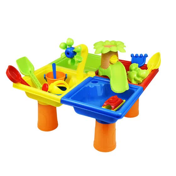 garden water play table