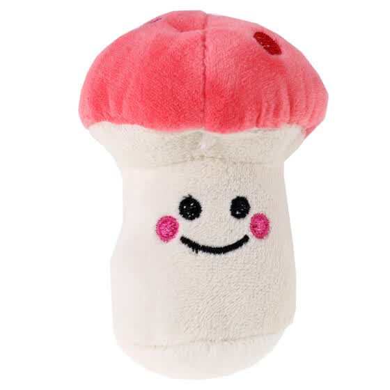 mushroom chew toy