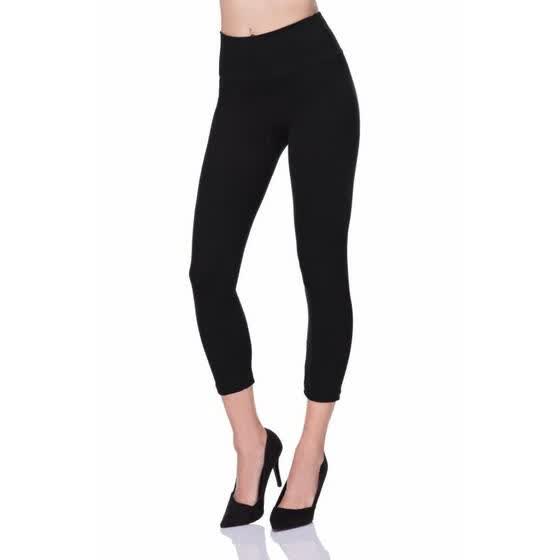high waisted tummy control trousers