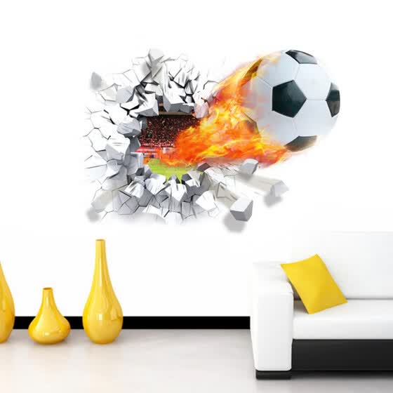 Game Wall Stickers DIY Glass Door Decal PVC Home Decor 58*22cm Creative