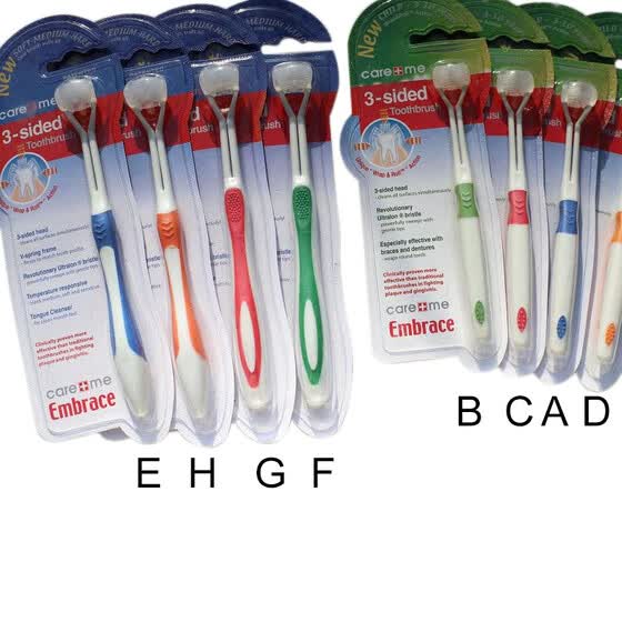 best 3 sided toothbrush