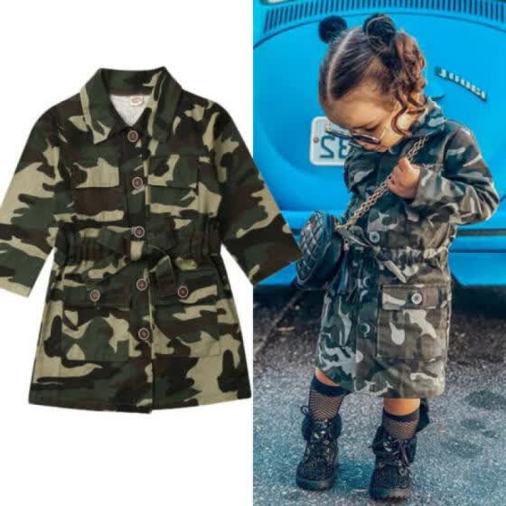 camo jacket for baby girl