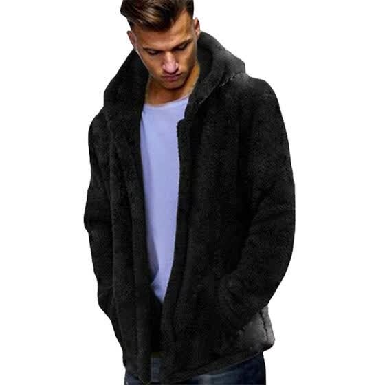 teddy bear fleece hoodie mens