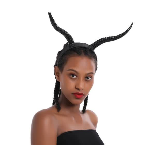 cow horns costume