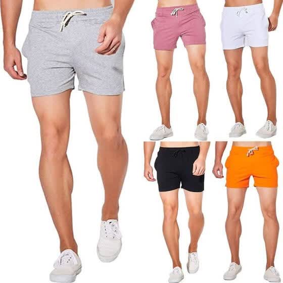 mens jogger sweat shorts