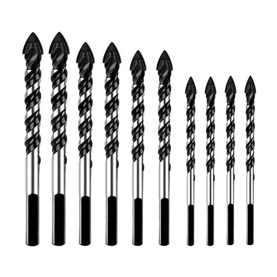 Shop Alloy Wall Glass Masonry Ceramic Tiles Boring-Crown Drill Bit Set ...