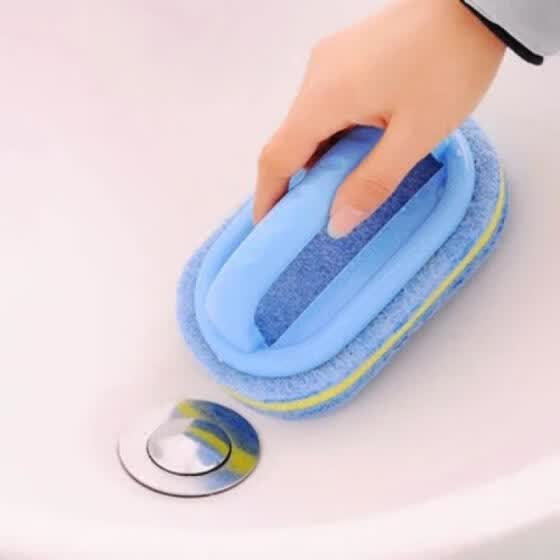 bathroom tiles cleaning brush