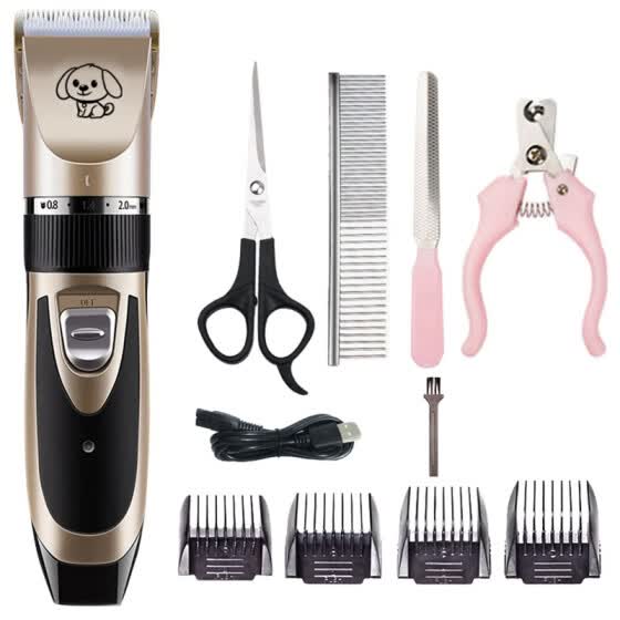 Shop Pet Dog Hair Trimmer Cat Hair Cutter Shaver Low Noise Grooming Clippers Electric Scissor Clipper Set For Dog Cat Grooming Online From Best Pet Grooming On Jd Com Global Site Joybuy Com