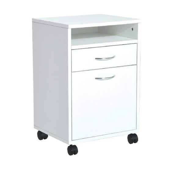 Shop 24 Rolling End Table Mobile Printer Cart Nightstand