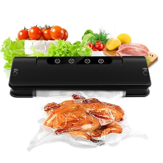 Household Vacuum Sealer Machine System with 15 Storage Bags 1 Hose Tube...