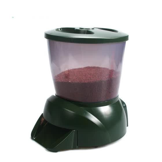 Shop 4 25l Automatic Fish Feeder Fish Tank Pond Aquarium Fish Food