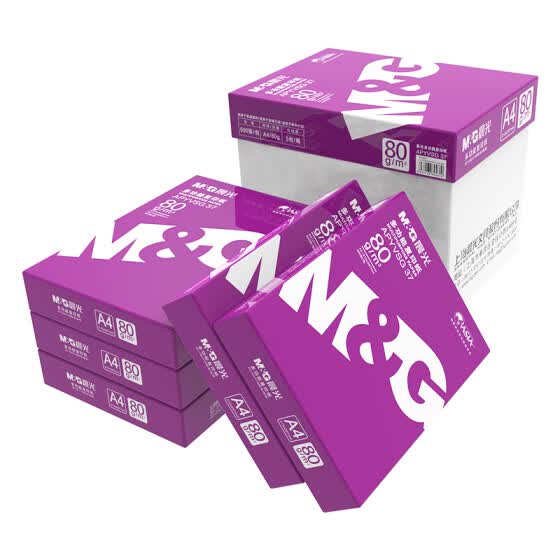 purple copy paper