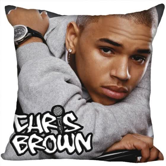 Shop Chris Brown Hot Sale Pillow Case High Quality New Year S