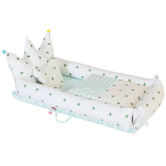 Shop Crown Baby Crib For Bed Portable All In One Infant Co