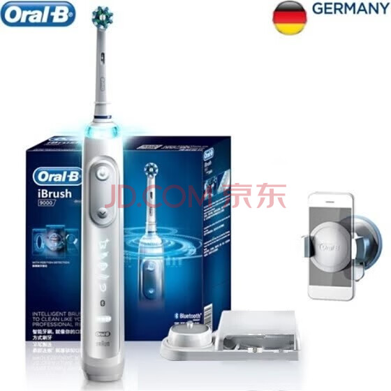 BRAUN Oral-B iBrush9000 Smart Sonic Electric Toothbrush White