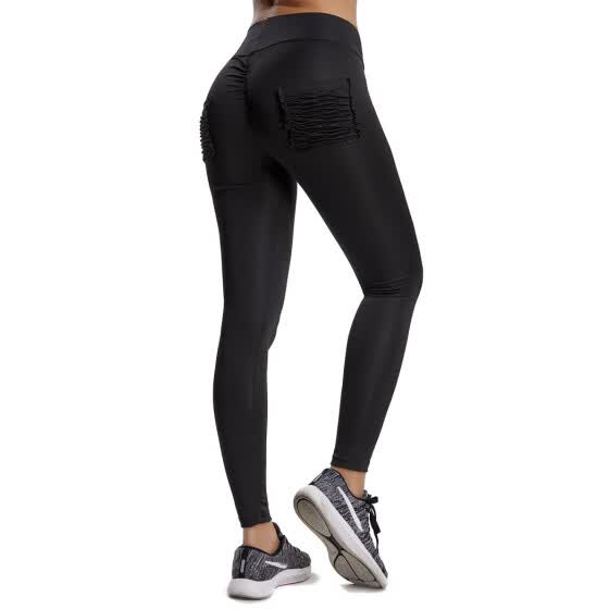 workout leggings with ruching