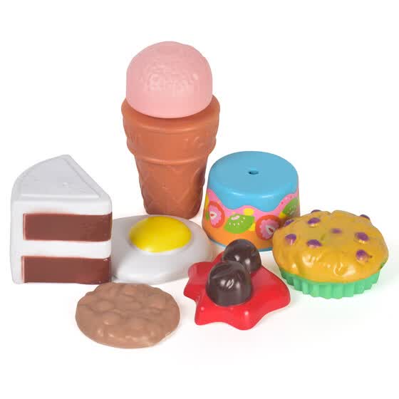 Shop 150 Piece Play House Kitchen Food Toy Set Bread Ice Cream Cup