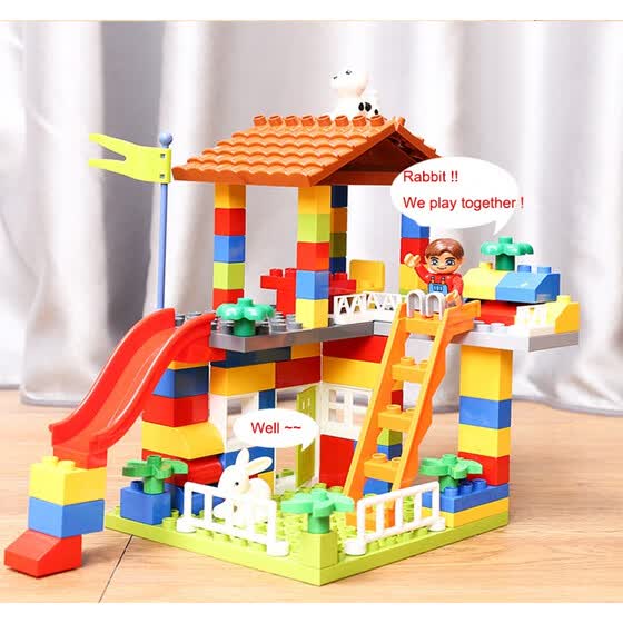 building block castle