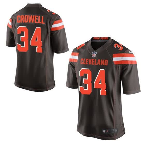 isaiah crowell jersey number